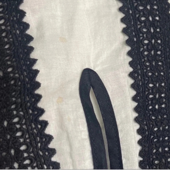 J.CREW Tie Neck Bow & Tie Traditional Romanian Style Dress Size Medium - Picture 8 of 14